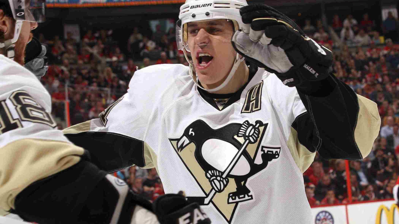 Хоккеист Питтсбурга Евгений Малкин