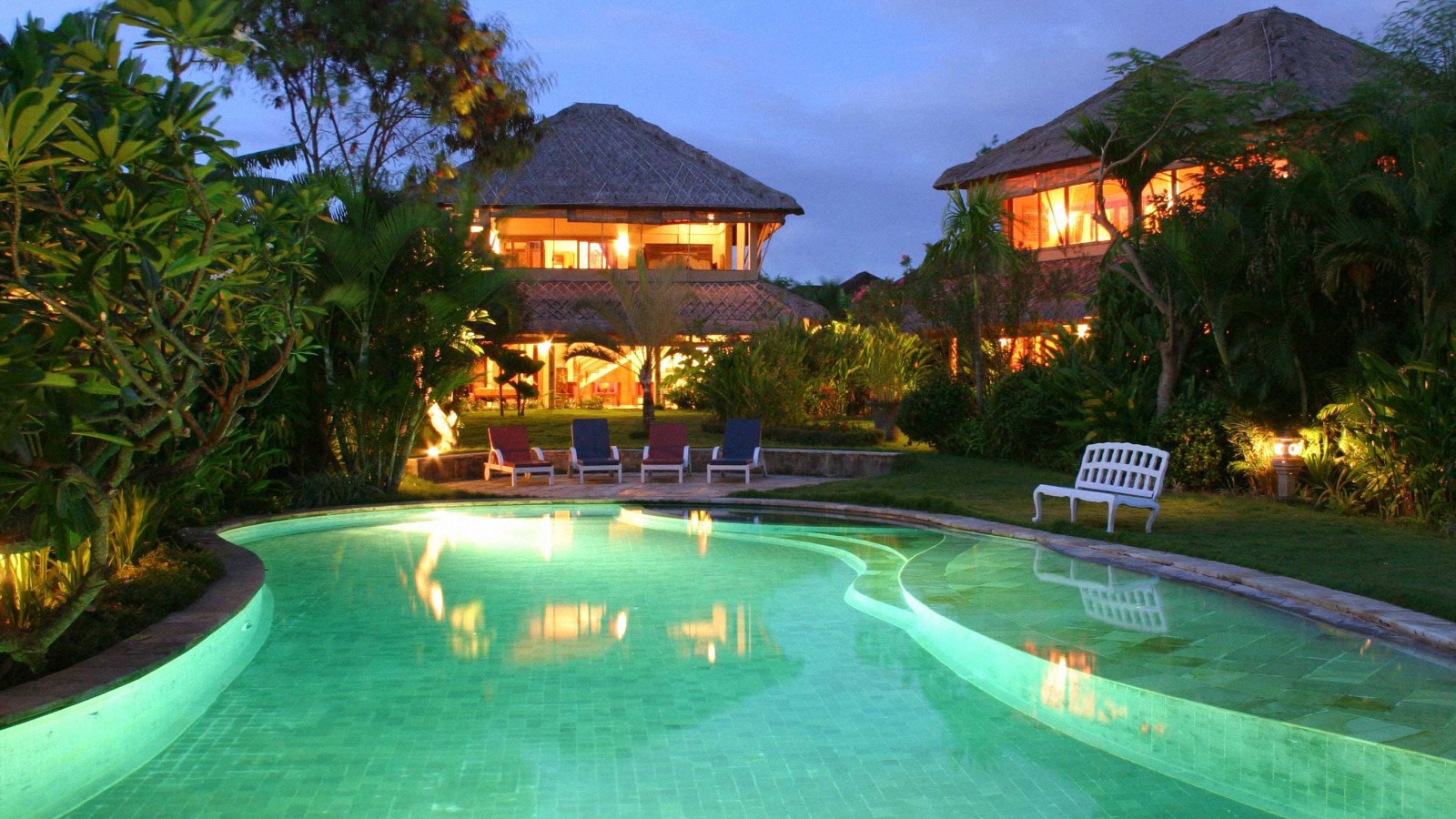 Тихий вечер на Бали