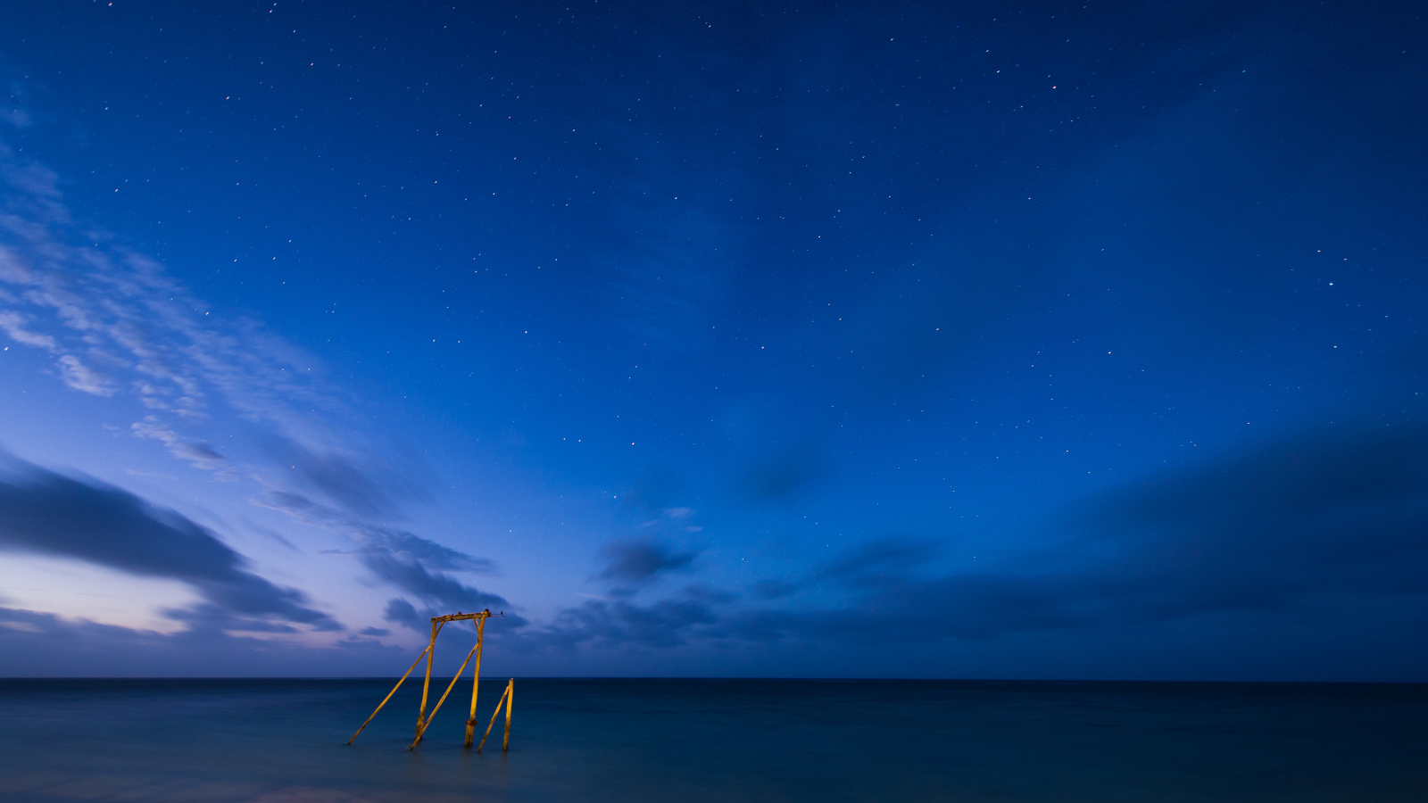 Звёздная ночь на берегу Австралии