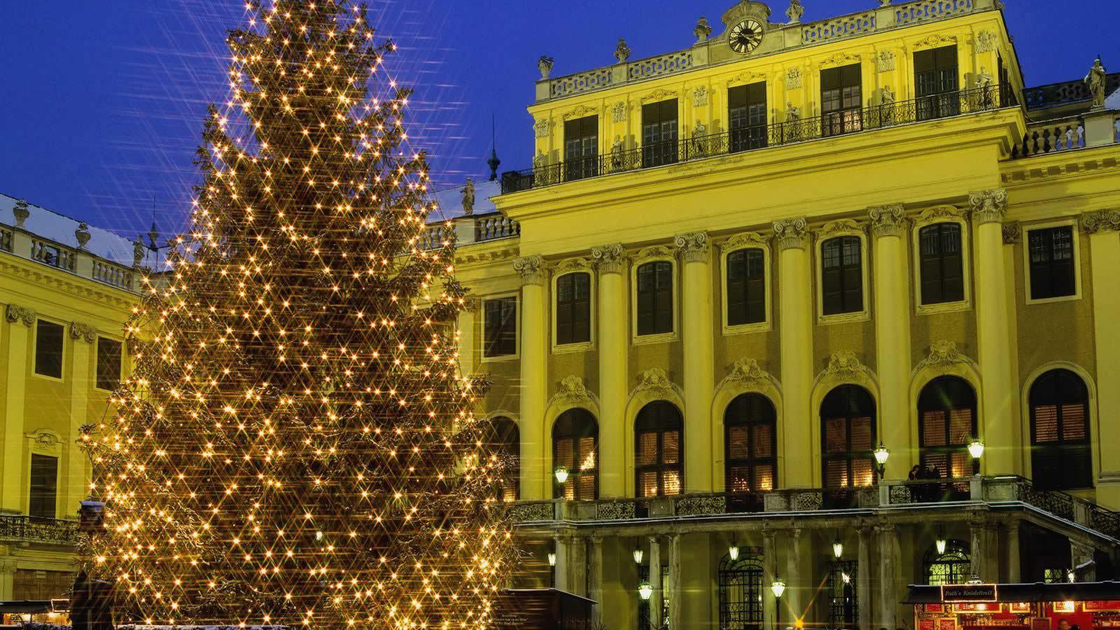 Рождество в городе Вена, Австрия
