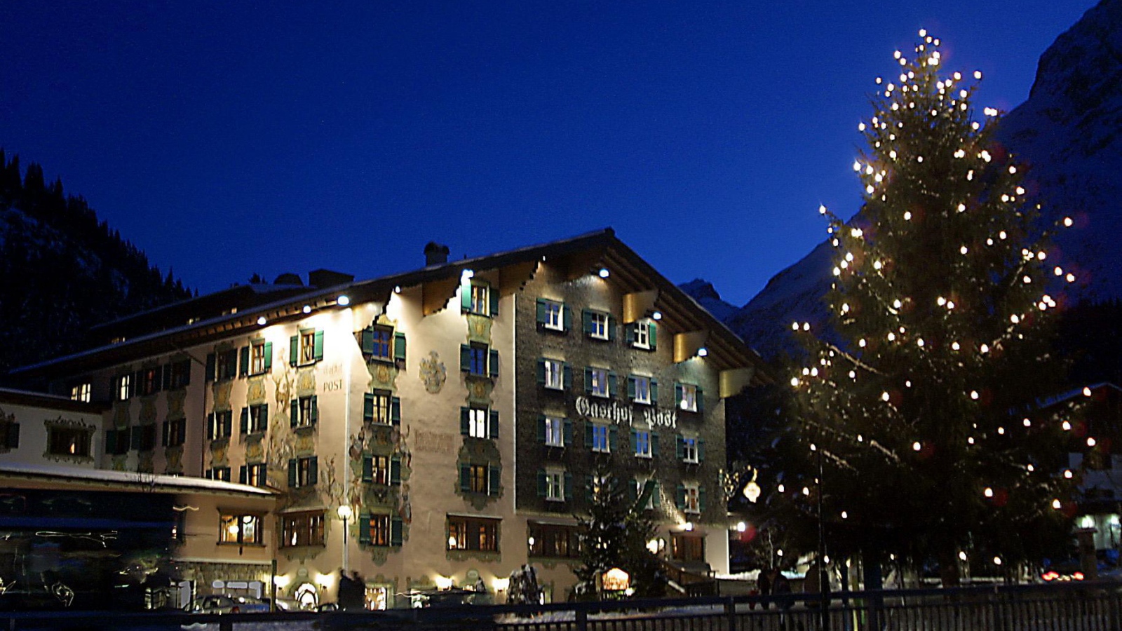 Рождество на горнолыжном курорте Лех, Австрия