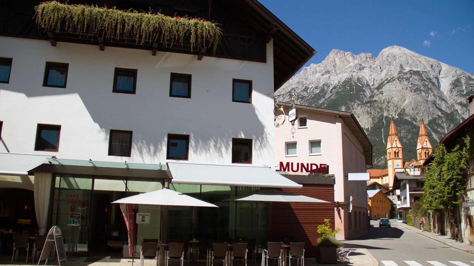 Ресторан на курорте Тельфс-Бюхен, Австрия