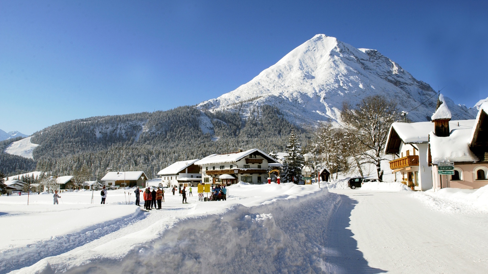 Зимний отдых на курорте Зеефельд, Австрия