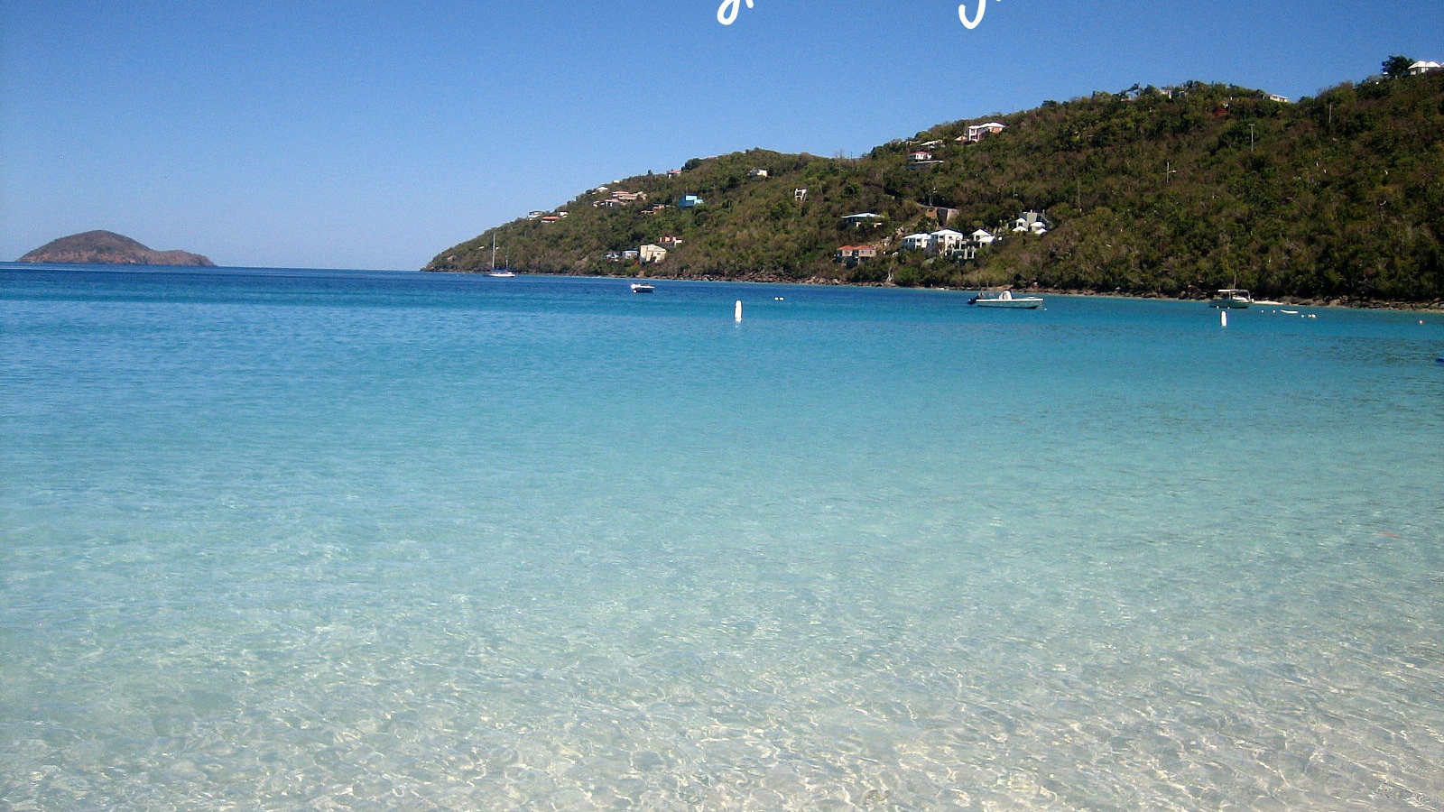 Голубая вода в Барбадосе 