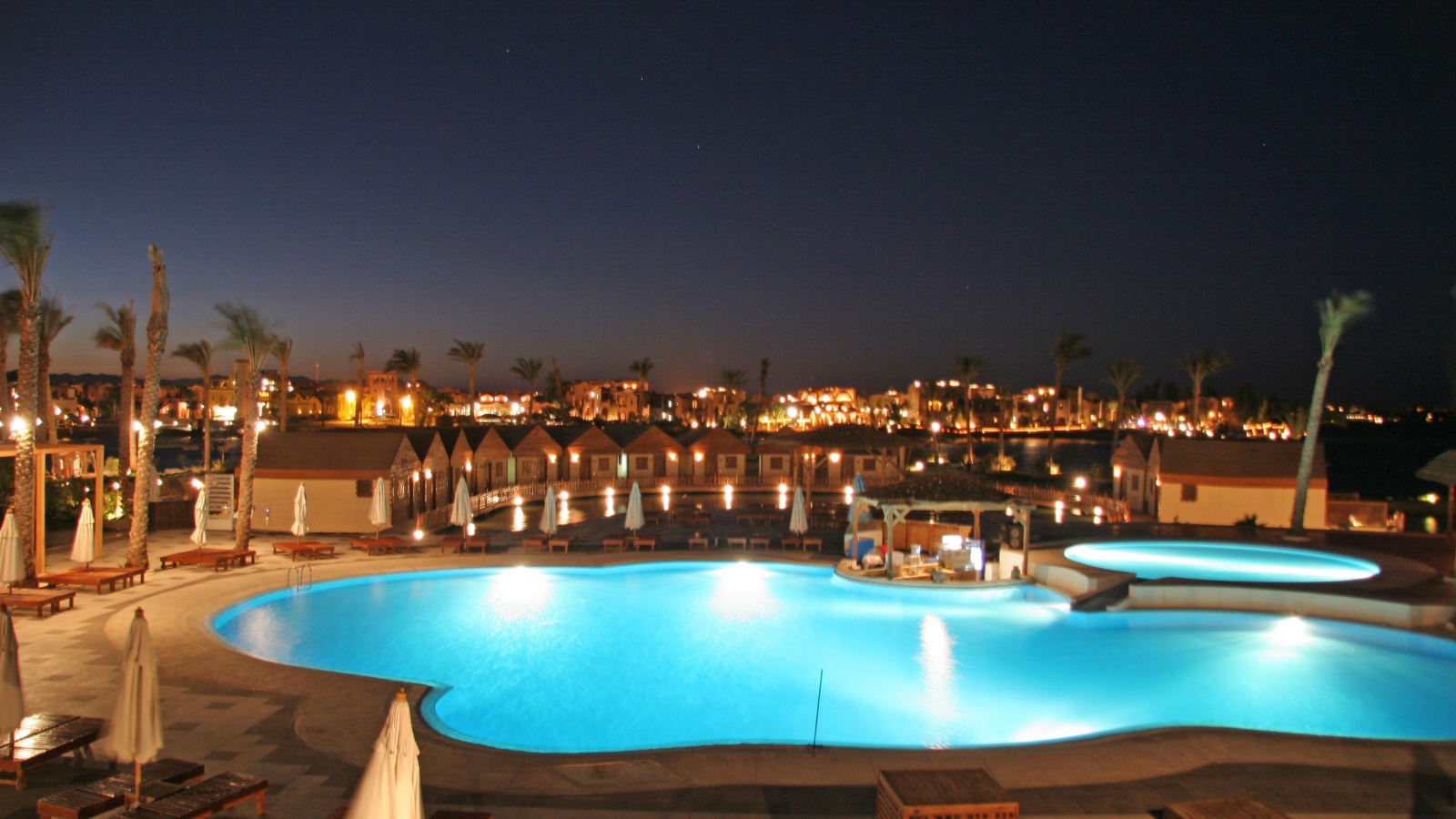 Ночной отель на курорте Эль Гуна, Египет