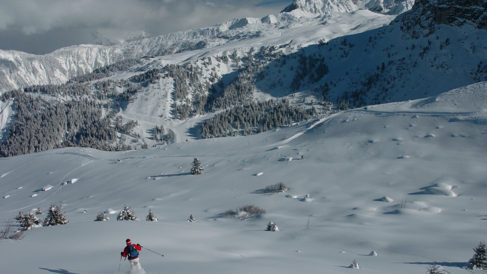 Активный отдых на горнолыжном курорте Куршевель, Франция