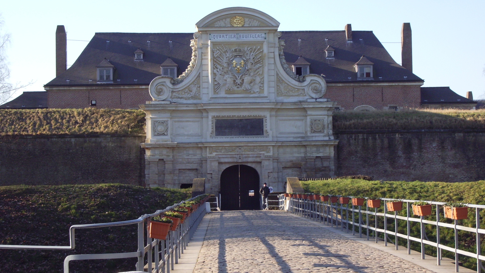 Цитадель в городе Лилль, Франция