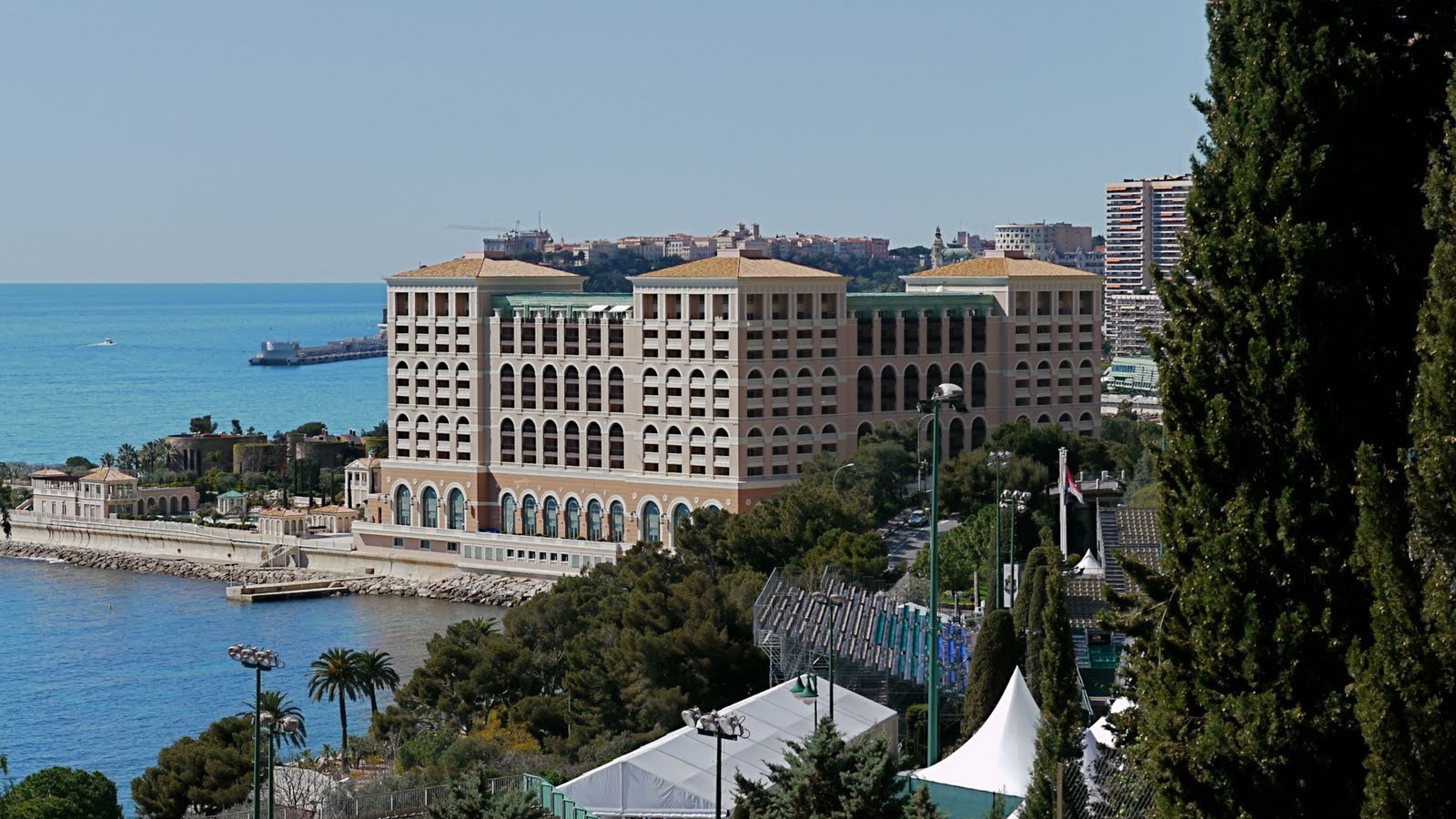 Городское здание в Монте-Карло, Франция