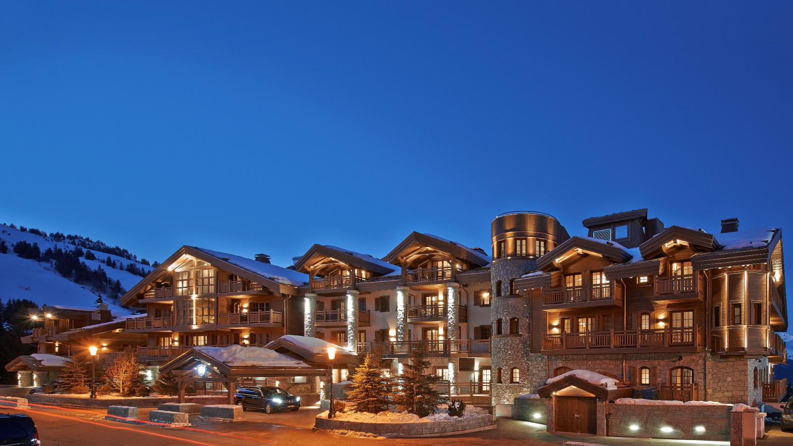 Роскошный отель на горнолыжном курорте Куршевель, Франция
