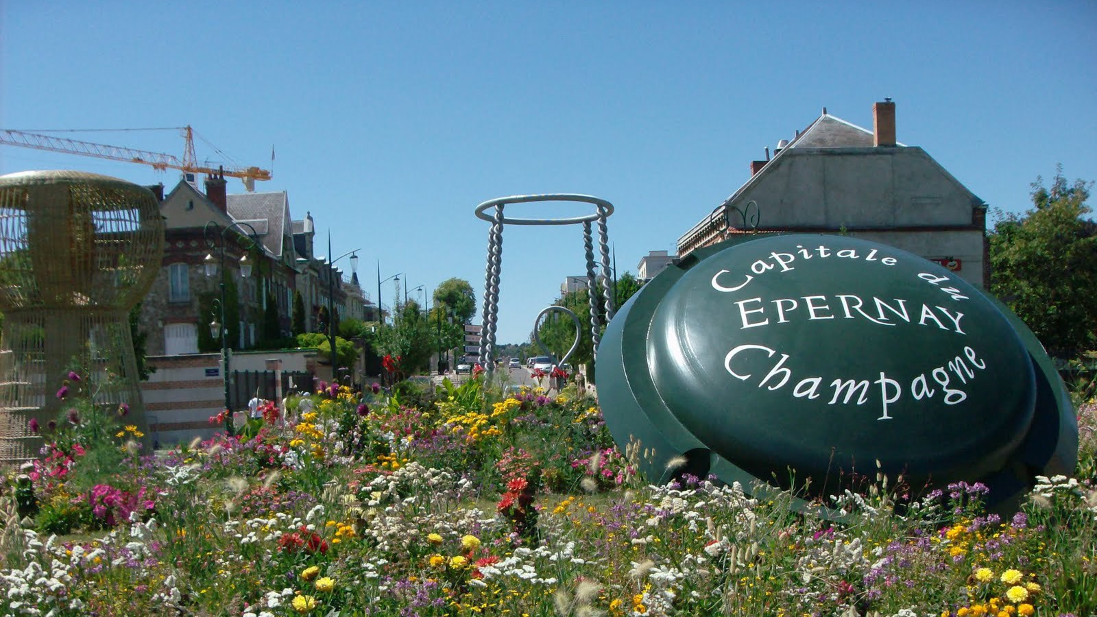 Скульптуры в провинции Шампань, Франция