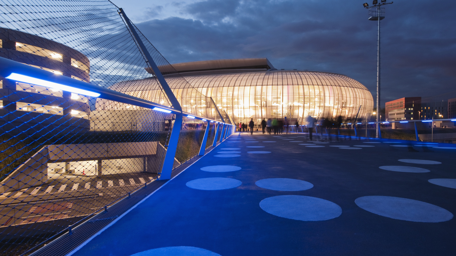 Стадион в городе Лилль, Франция