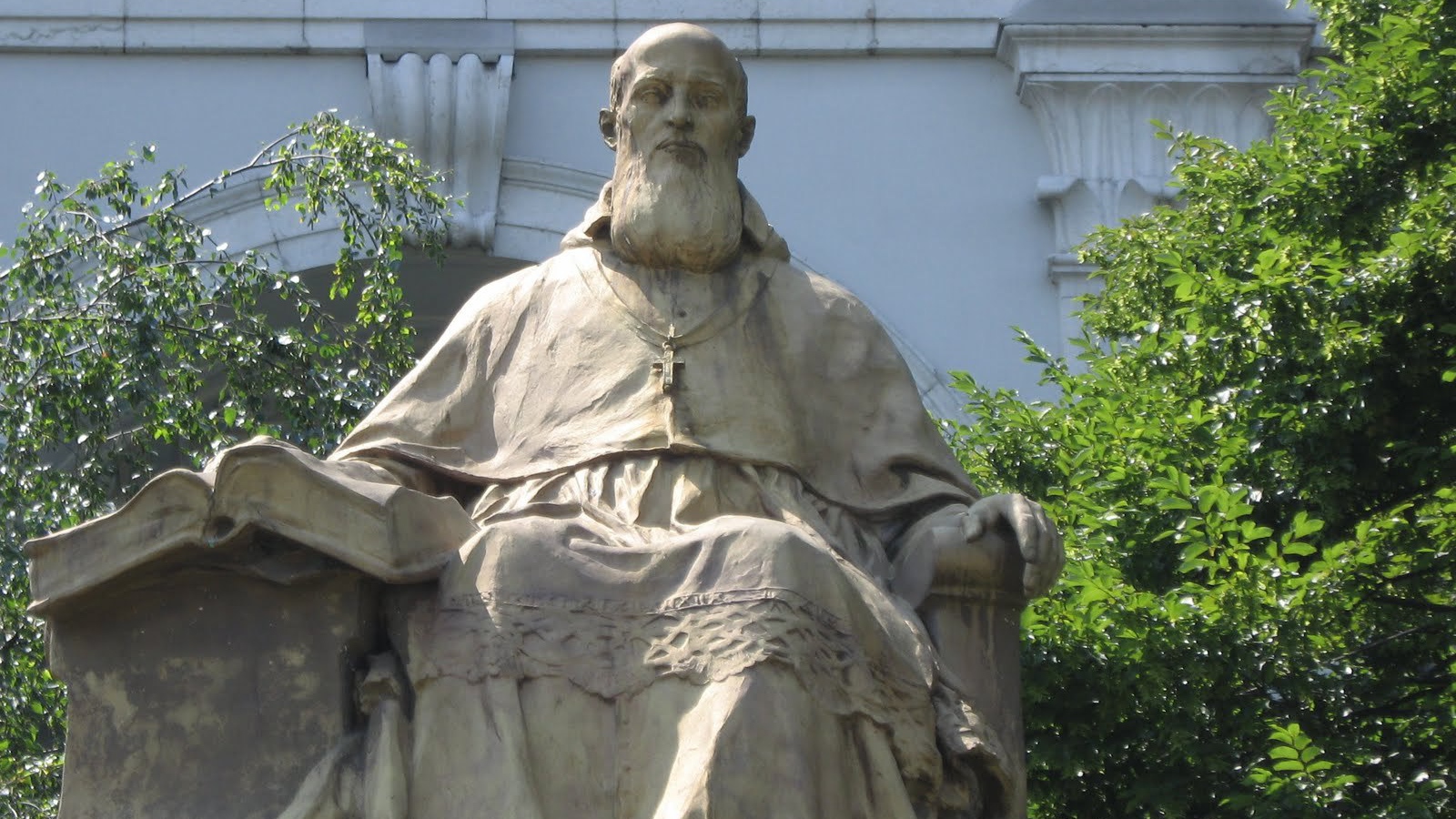 Статуя в городе Аннеси, Франция