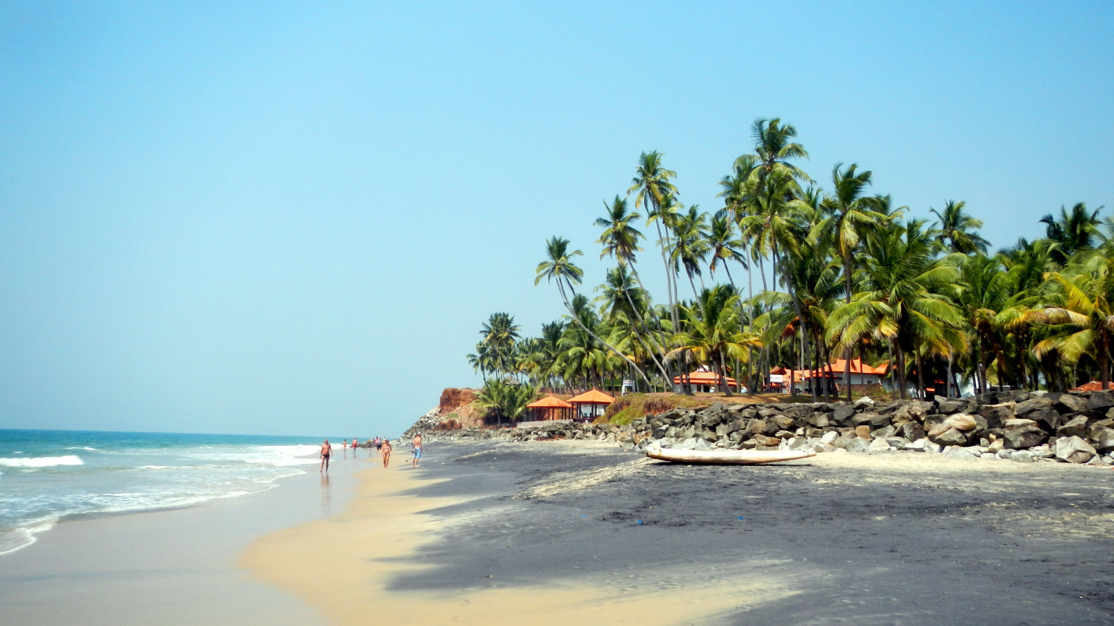 Отпуск на пляжах в Варкале