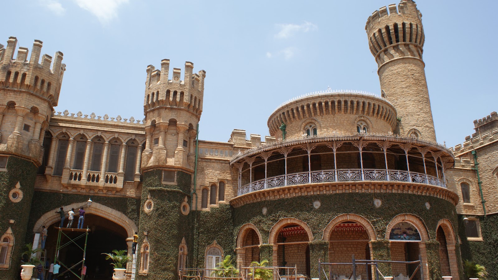 Необычный замок в Бангалоре