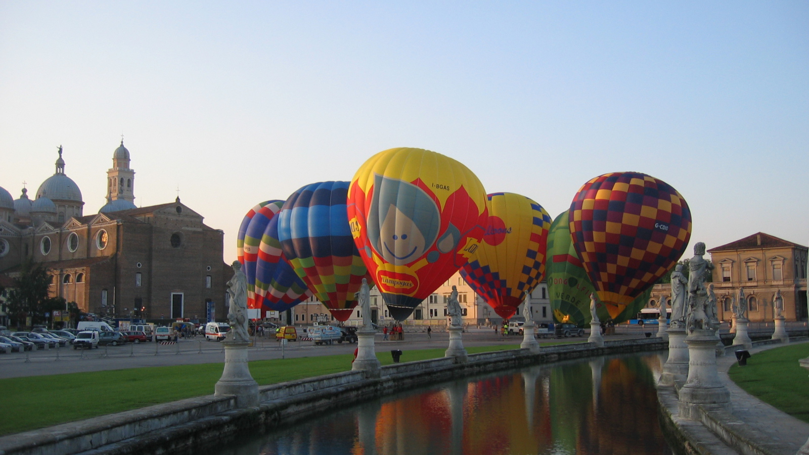 Фестиваль воздушных шаров в Падуе, Италия