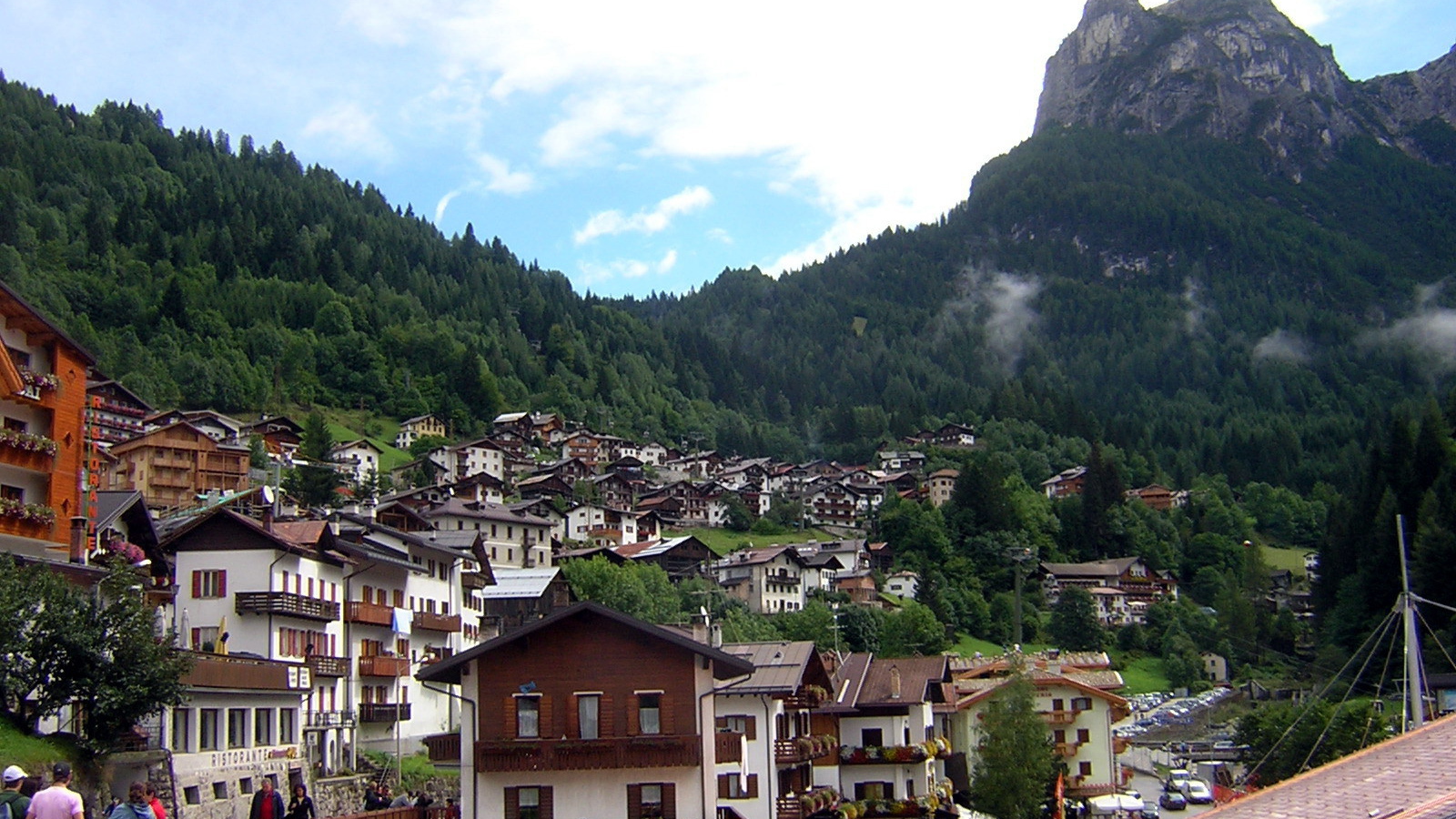 Город на курорте Аллеге, Италия