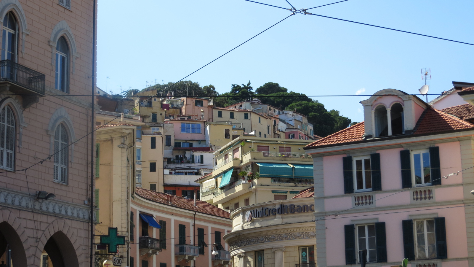 Город на курорте Диано Марино, Италия