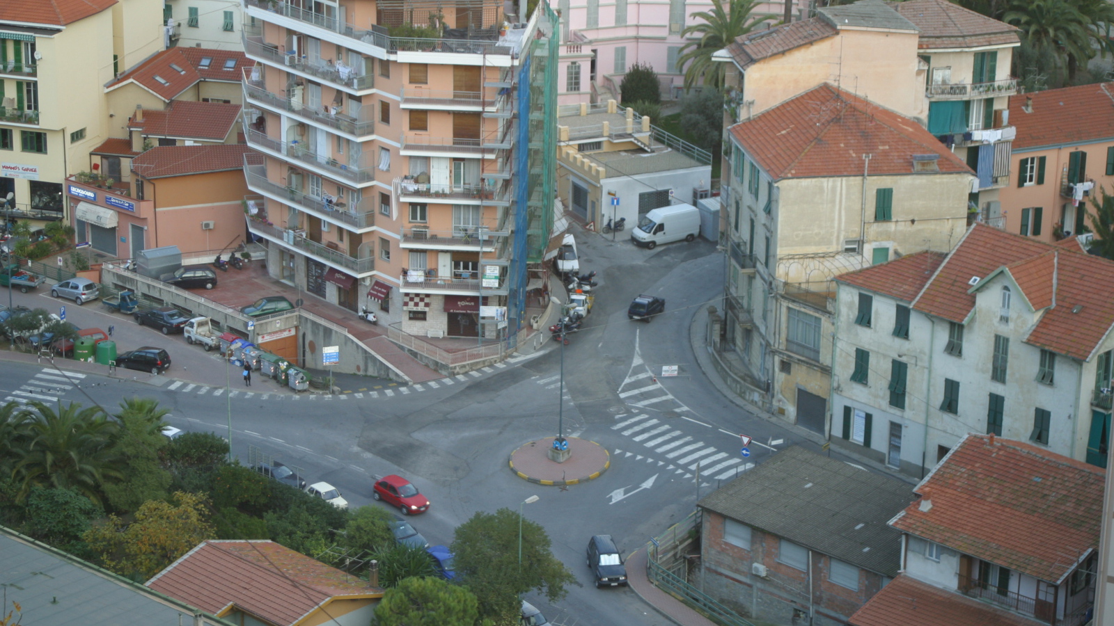 Городские улицы в Сан Ремо, Италия