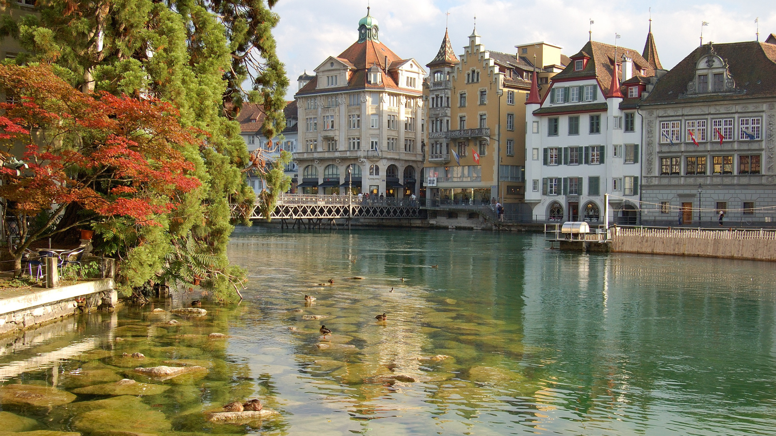 Набережная во Флоренции, Италия