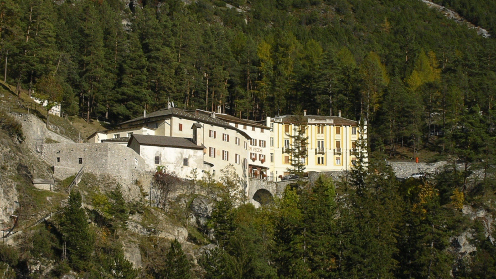 Гостиница на курорте в Бормио, Италия