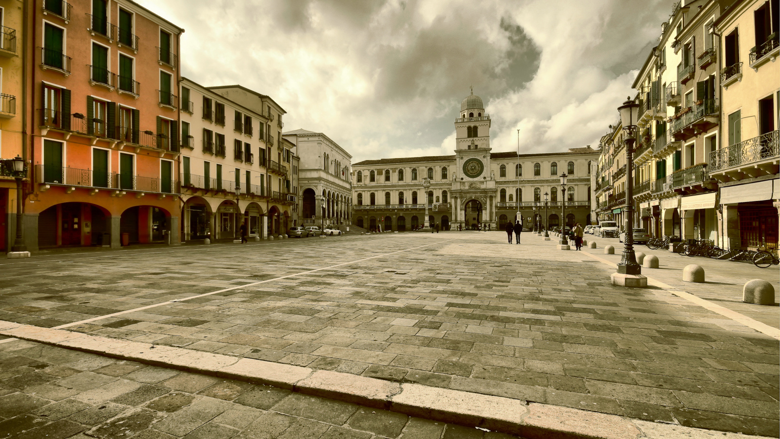 Главная площадь в Падуе, Италия