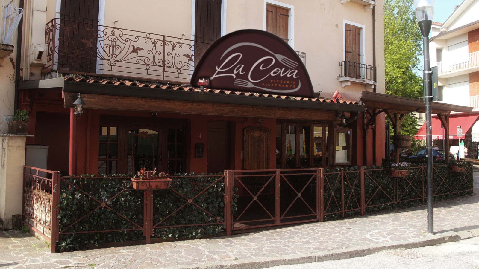 Пиццерия на курорте Абано Терме, Италия