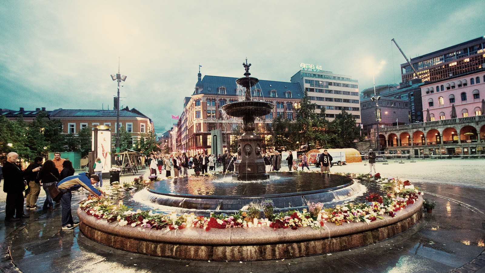Фонтан в Осло