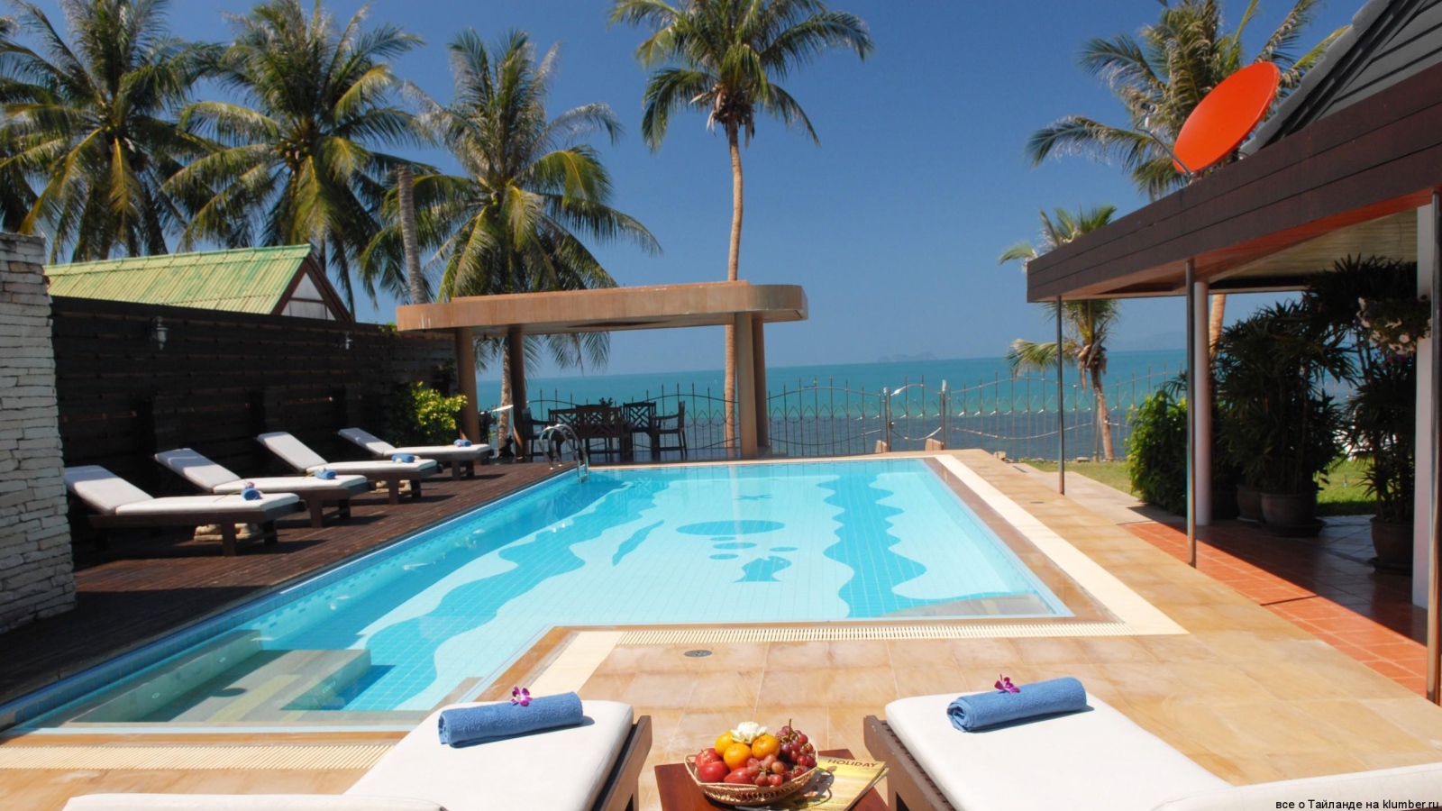 Отель на берегу моря на острове Самуи, Таиланд