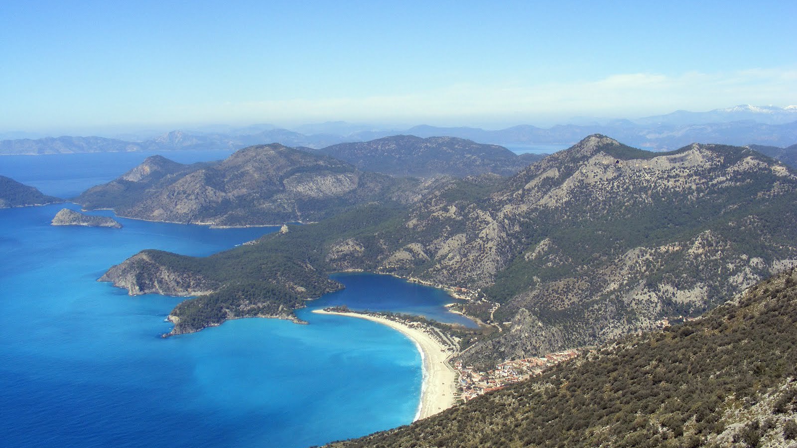 Пляж в Фетхие Турция