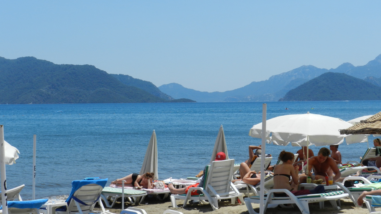 Пляж в Мармарис, Турция