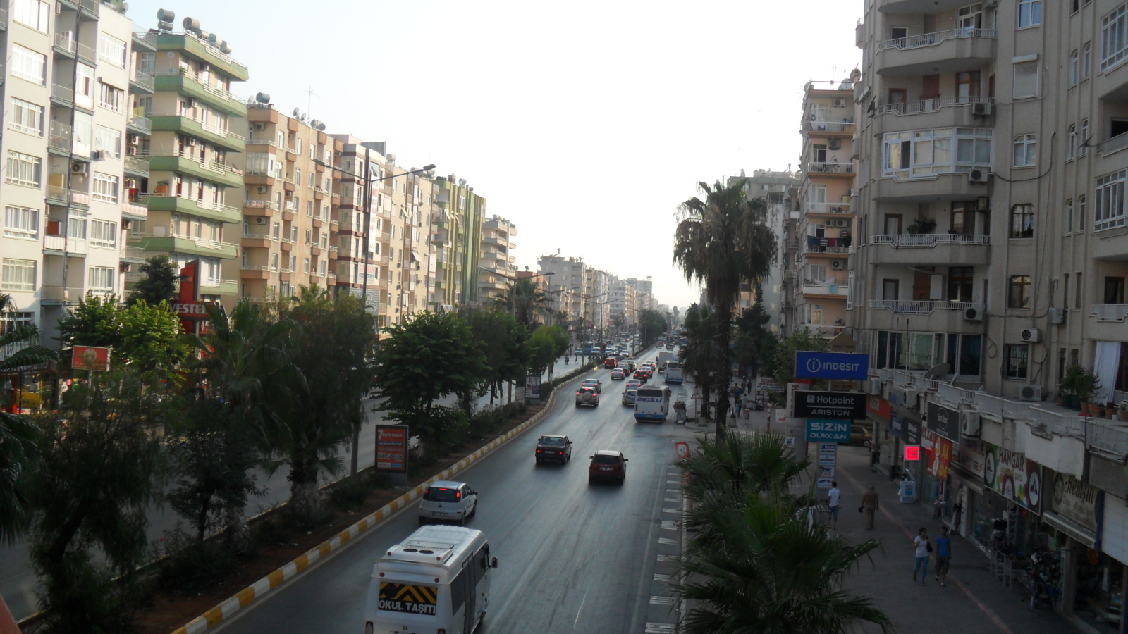 Городские улицы в Мерсине, Турция