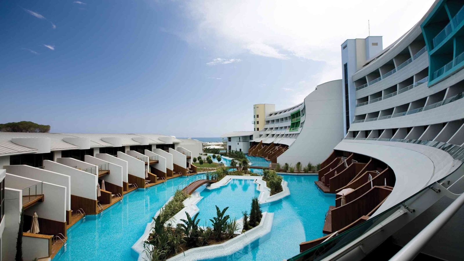 Курорт Белек зимой, Турция