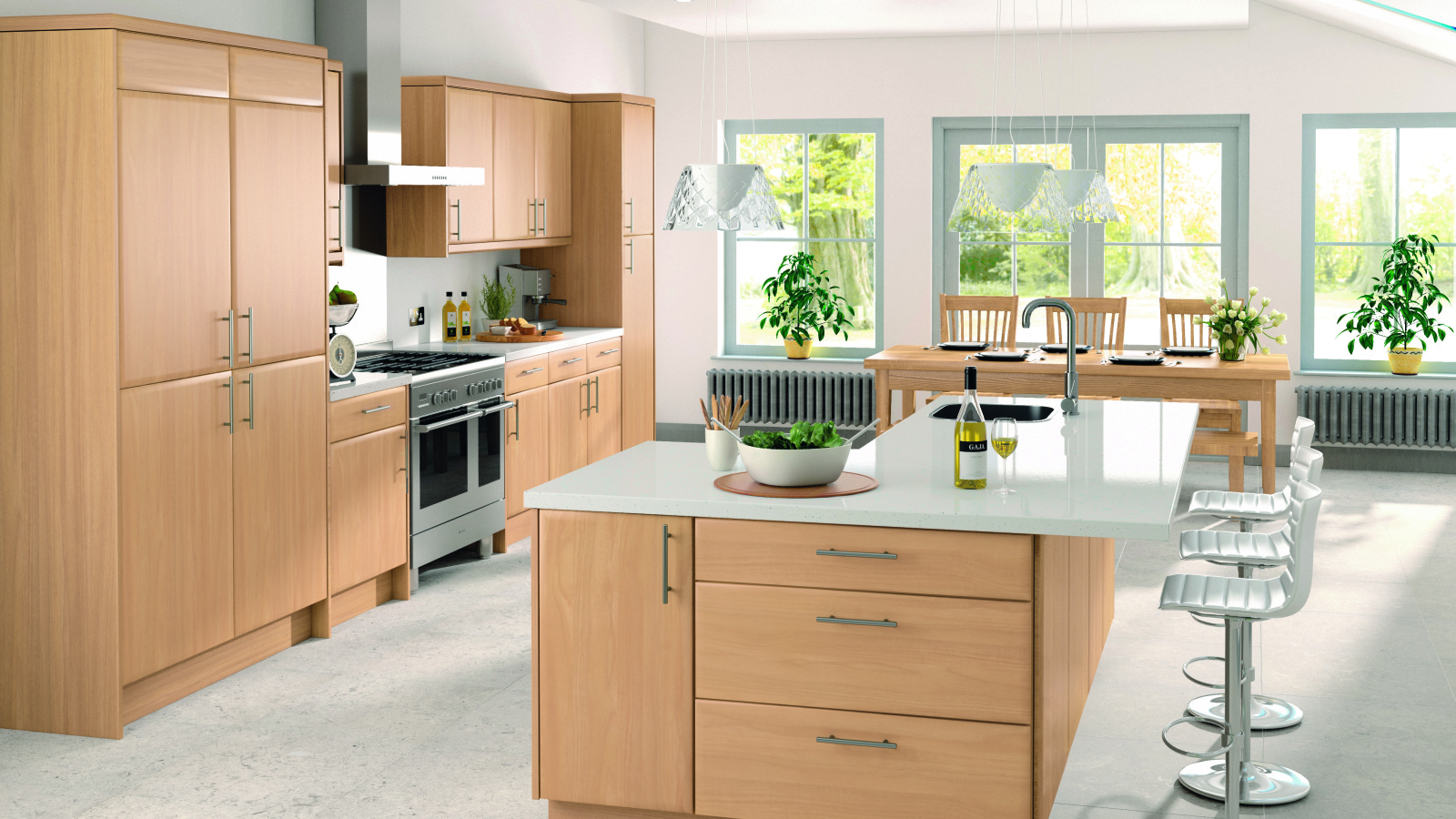 Барные стулья на кухне