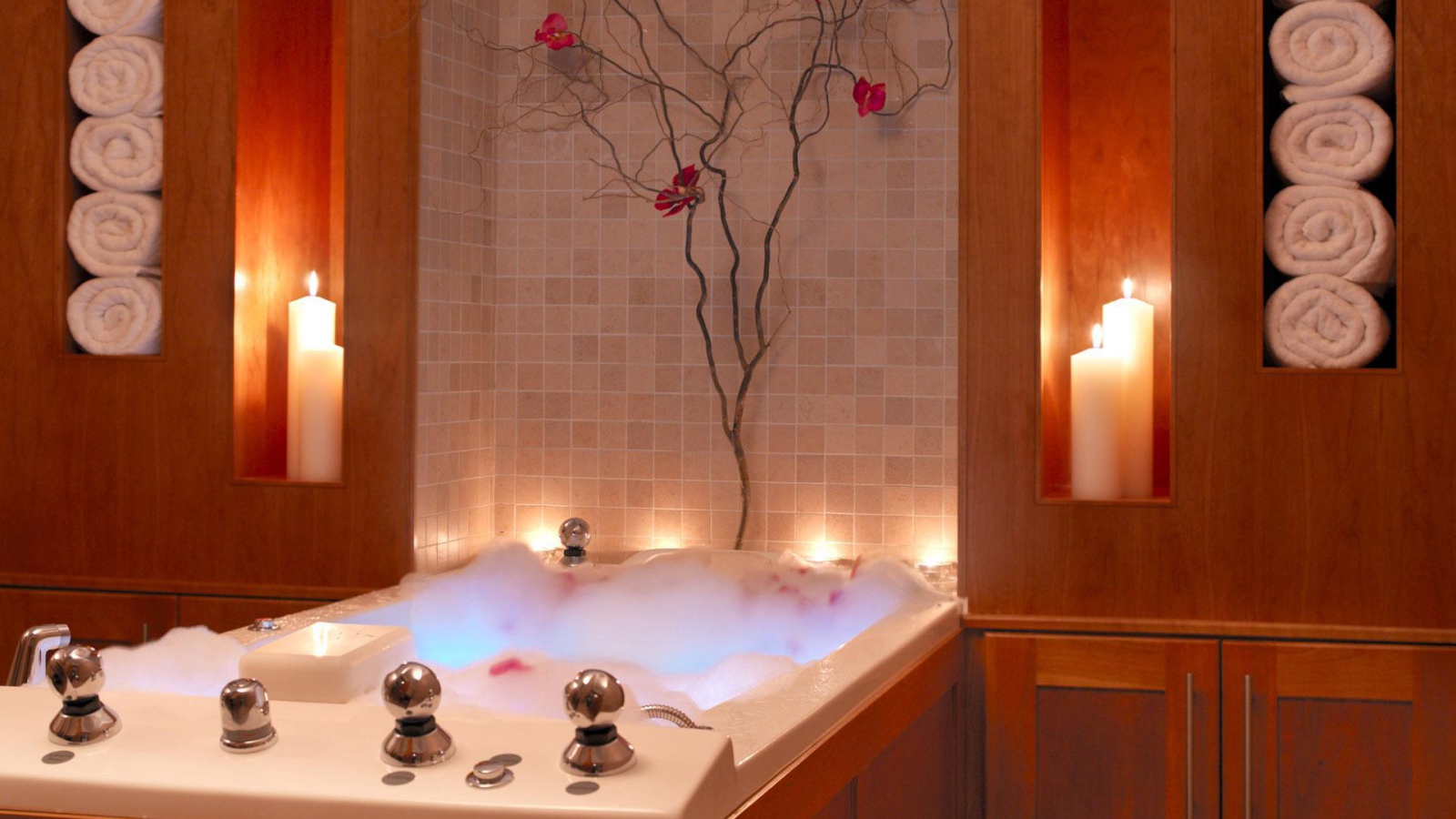 Ванная с пеной