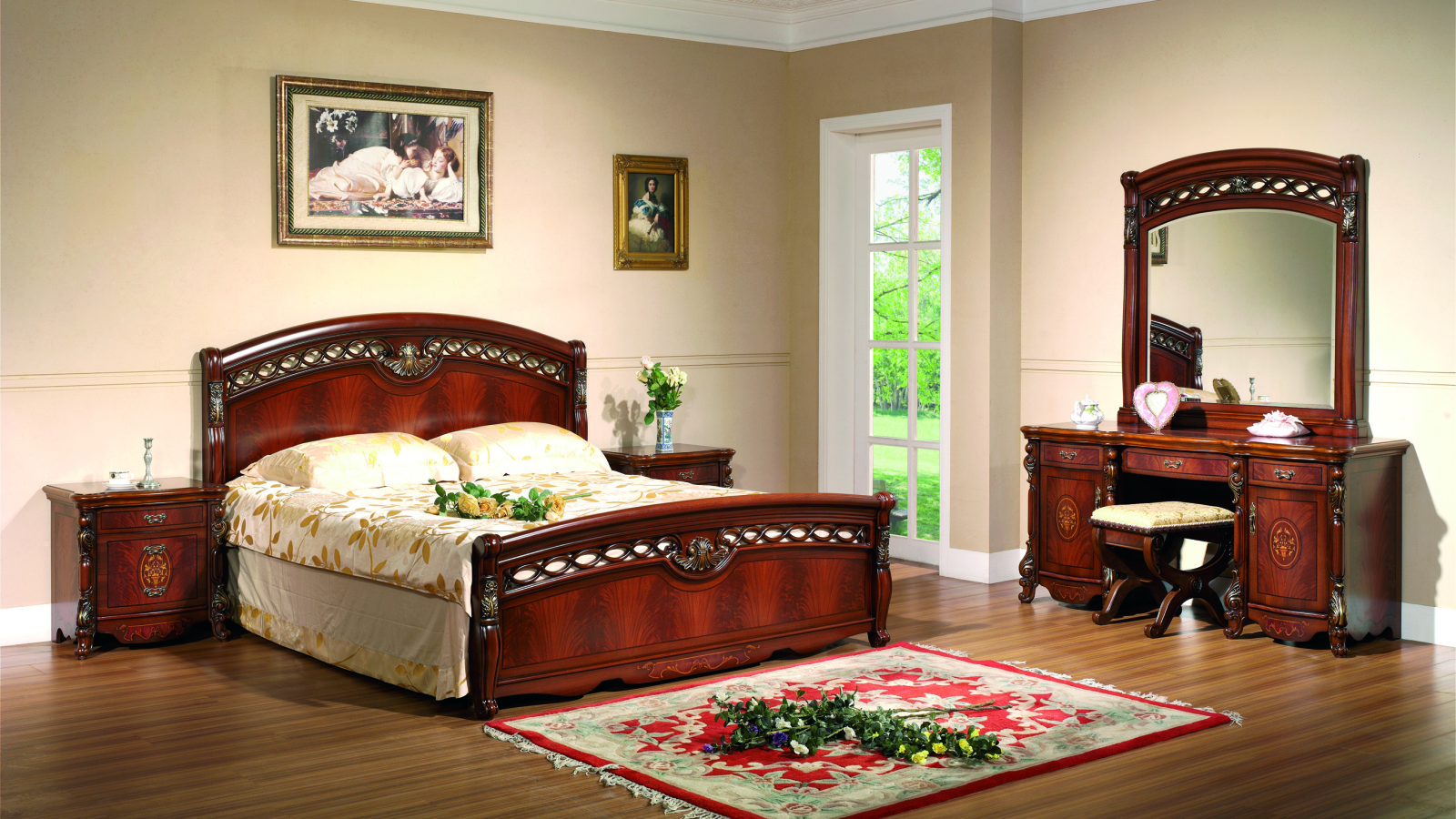 Спальня в венецианском стиле