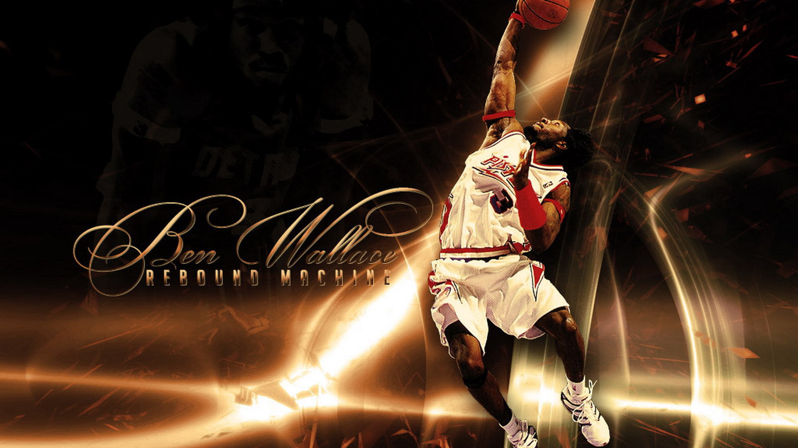 Бен Уэллис забрасывает мяч