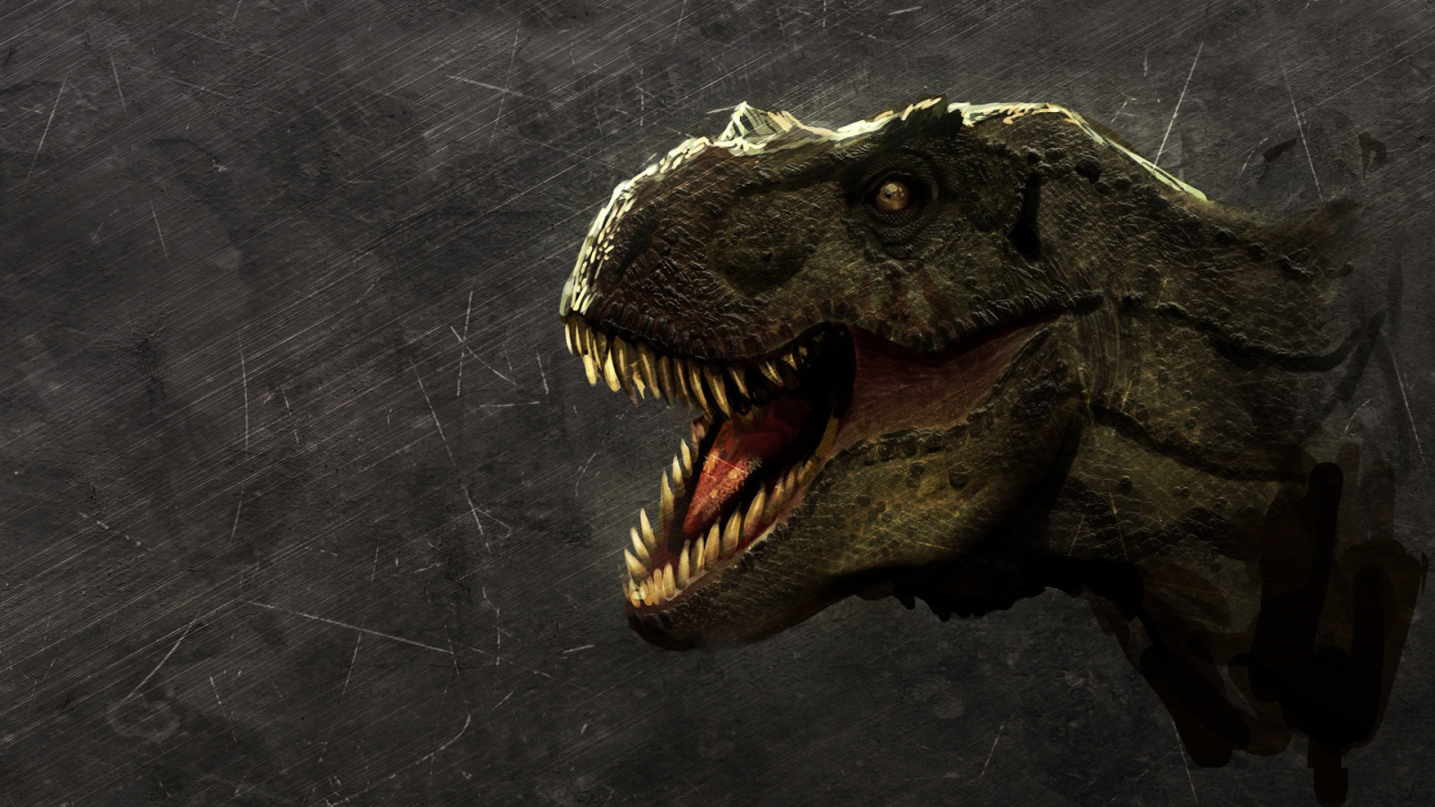 Голова динозавра