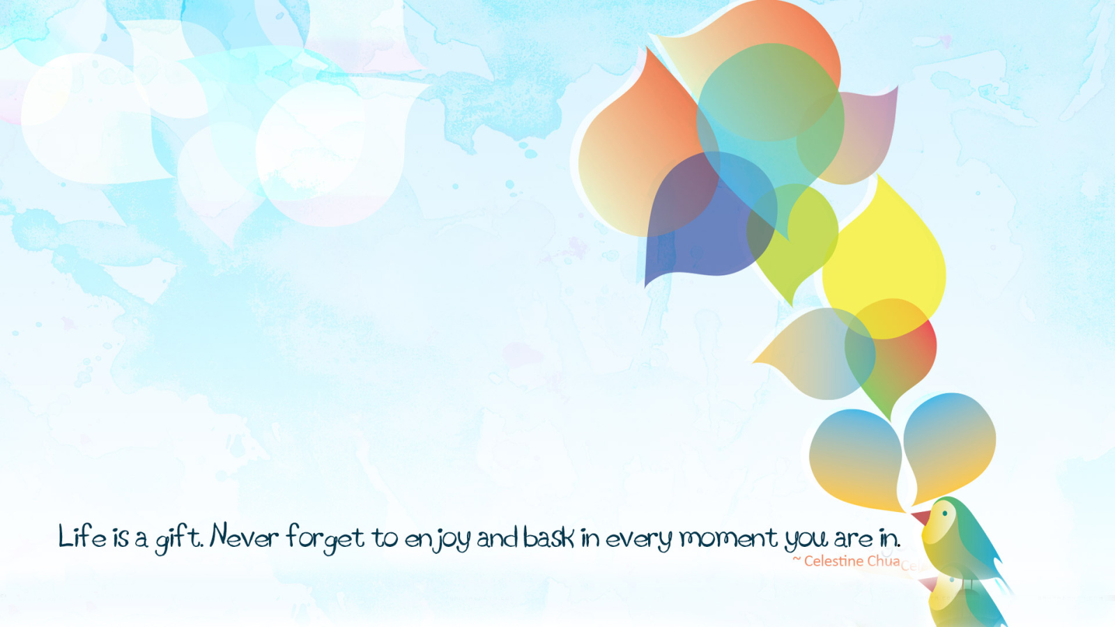 Наслаждайся каждым моментом жизни