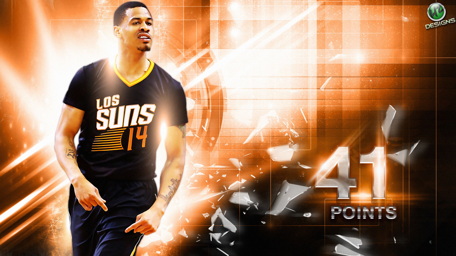 Джеральд Грин из баскетбольной команды Санс