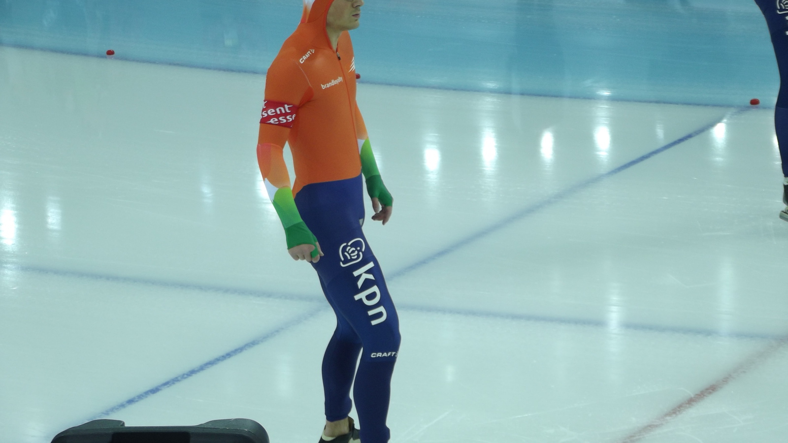 Jan Smeekens Dutch skater winner of the silver medal in Sochi