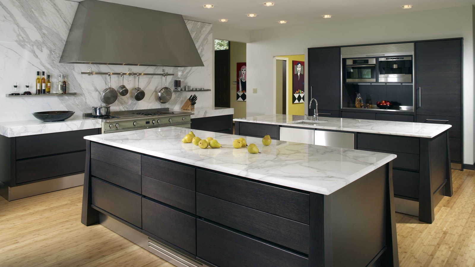 Ламинат на кухне