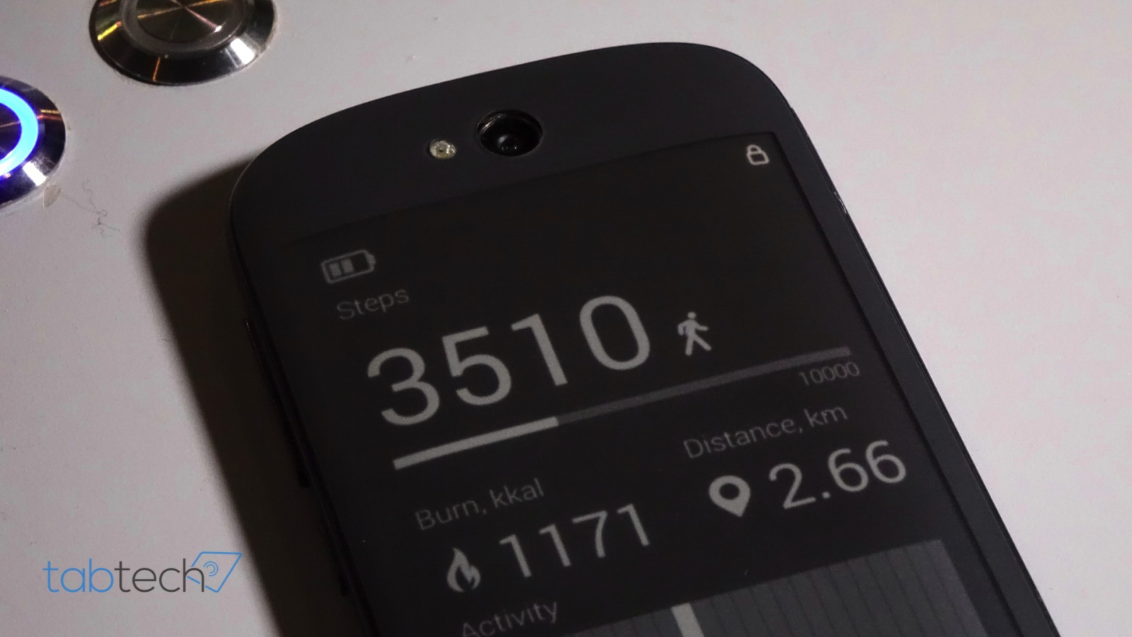 Измерение пройденного пути в YotaPhone 2