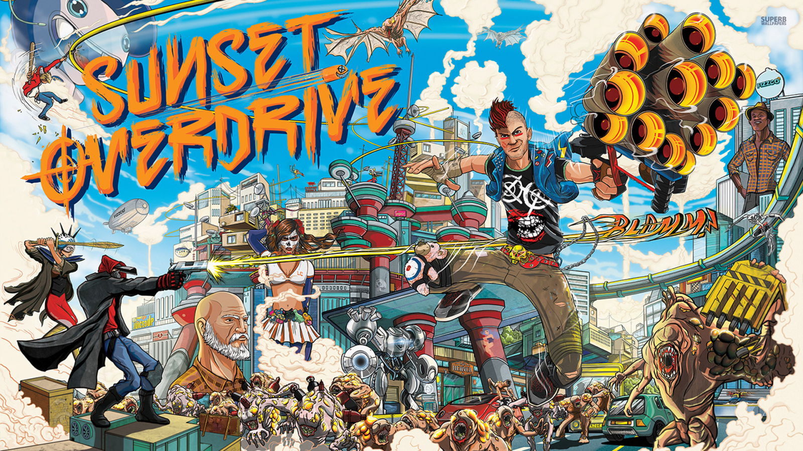 Новая игра Sunset Overdrive