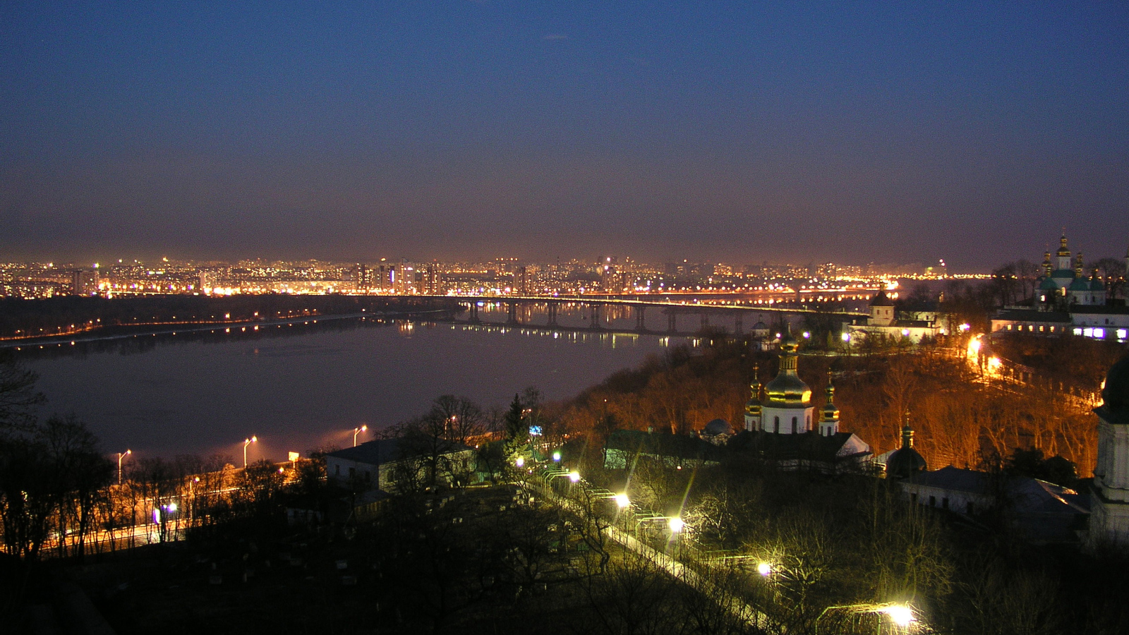 Ночной Киев