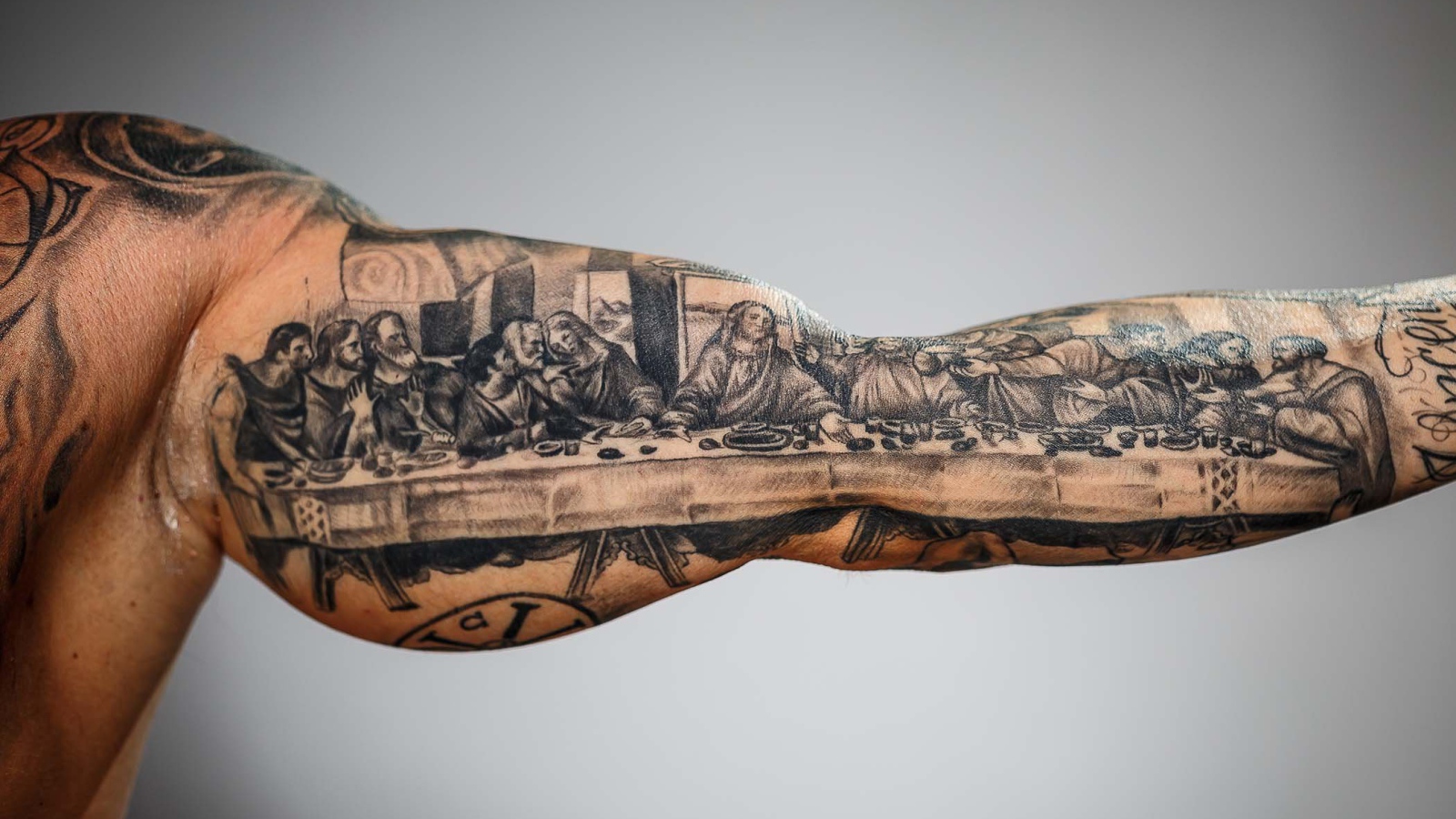 Картина тату на руке