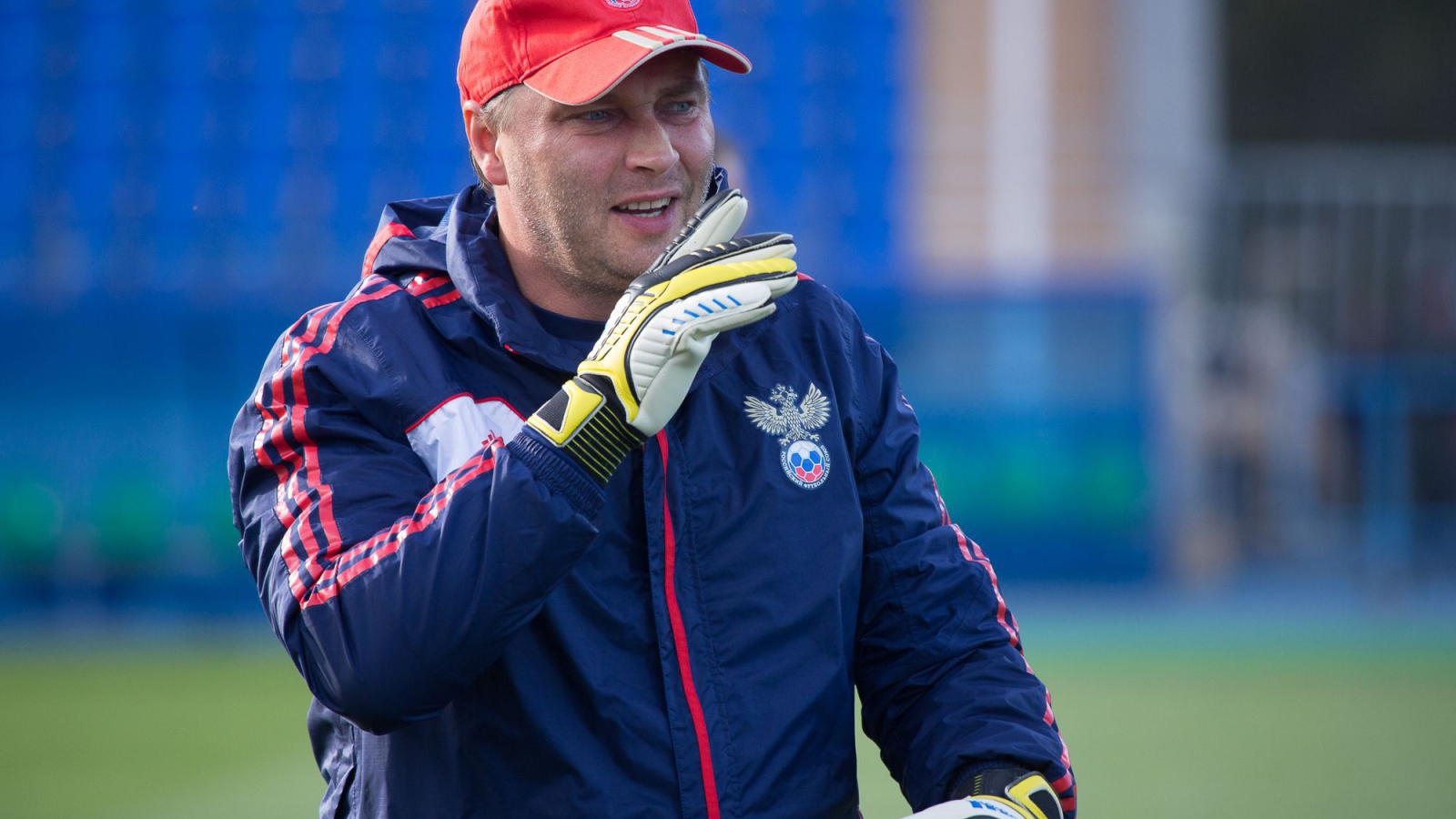 Тренер сборной России Сергей Овчинников