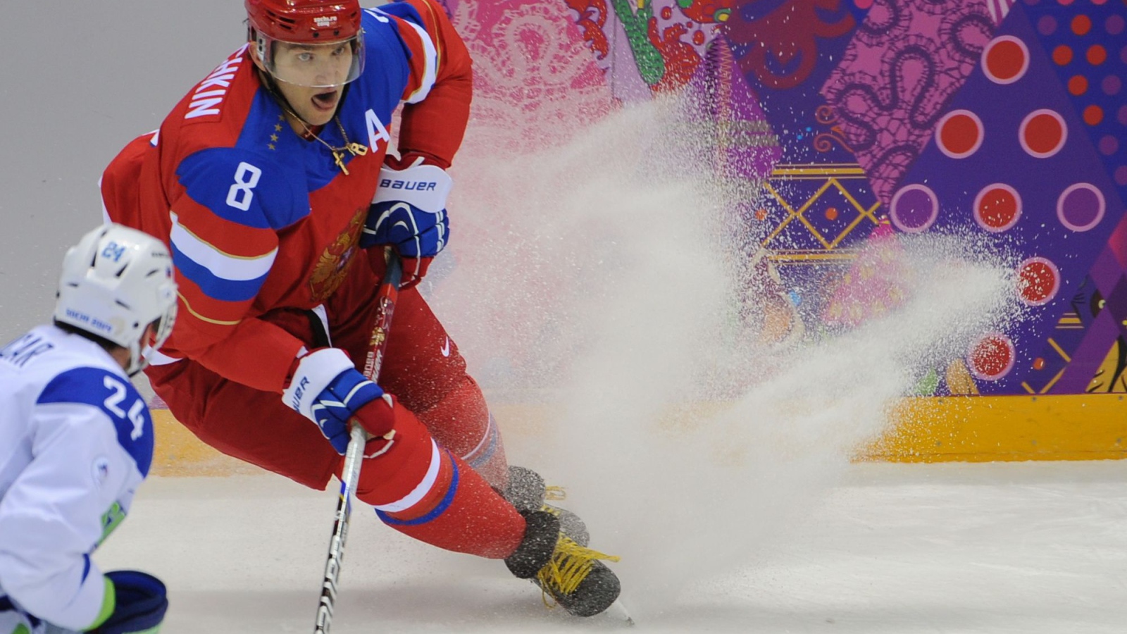 Russian national hockey team at the Olympics