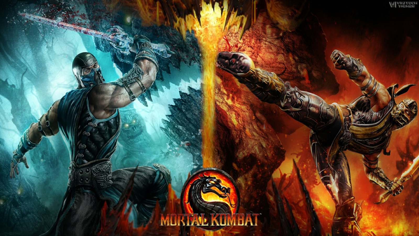 Сражение в игре Mortal Kombat X