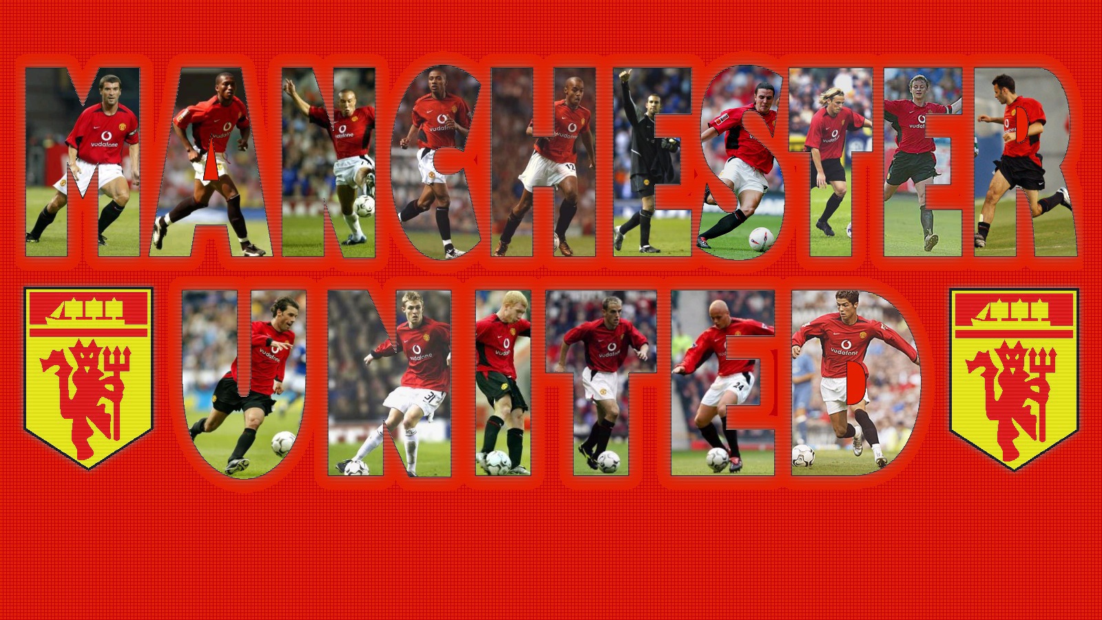 Знаменитая команда Манчестер Юнайтед