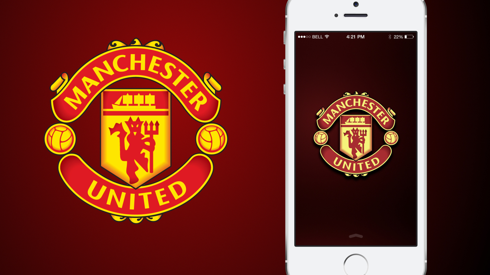 Популярная команда Манчестер Юнайтед